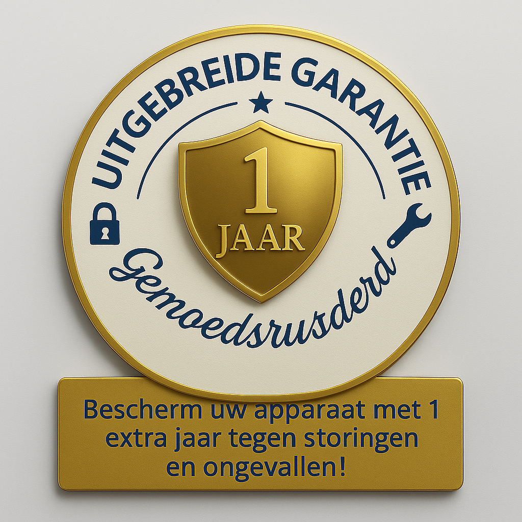 Garantieverlenging van 1 jaar